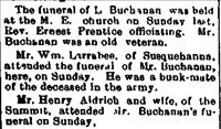 Buchanan, L.(Funeral)